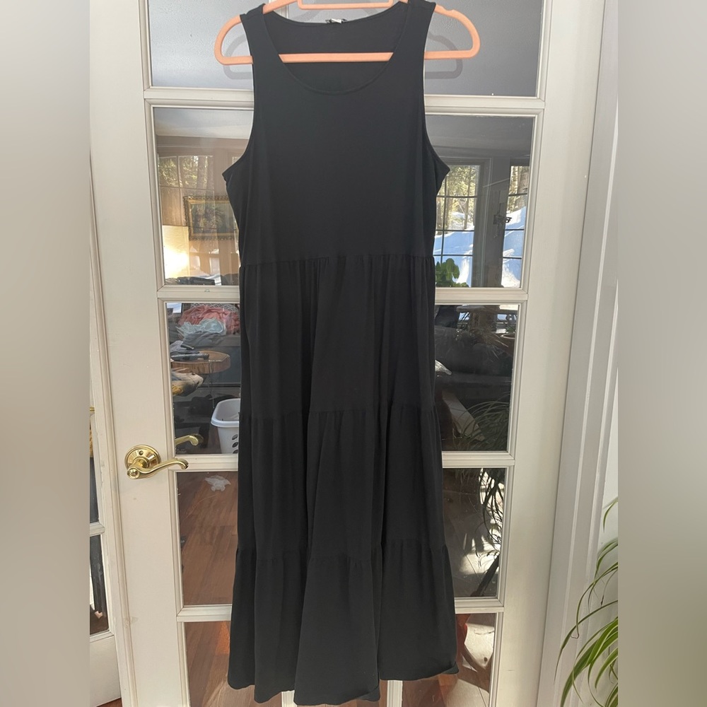 J Crew sleeveless maxi dress